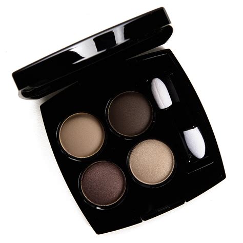 chanel blurry grey eyeshadow quad|chanel initiation eye shadow palette.